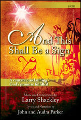 And This Shall Be a Sign SATB Singer's Edition cover